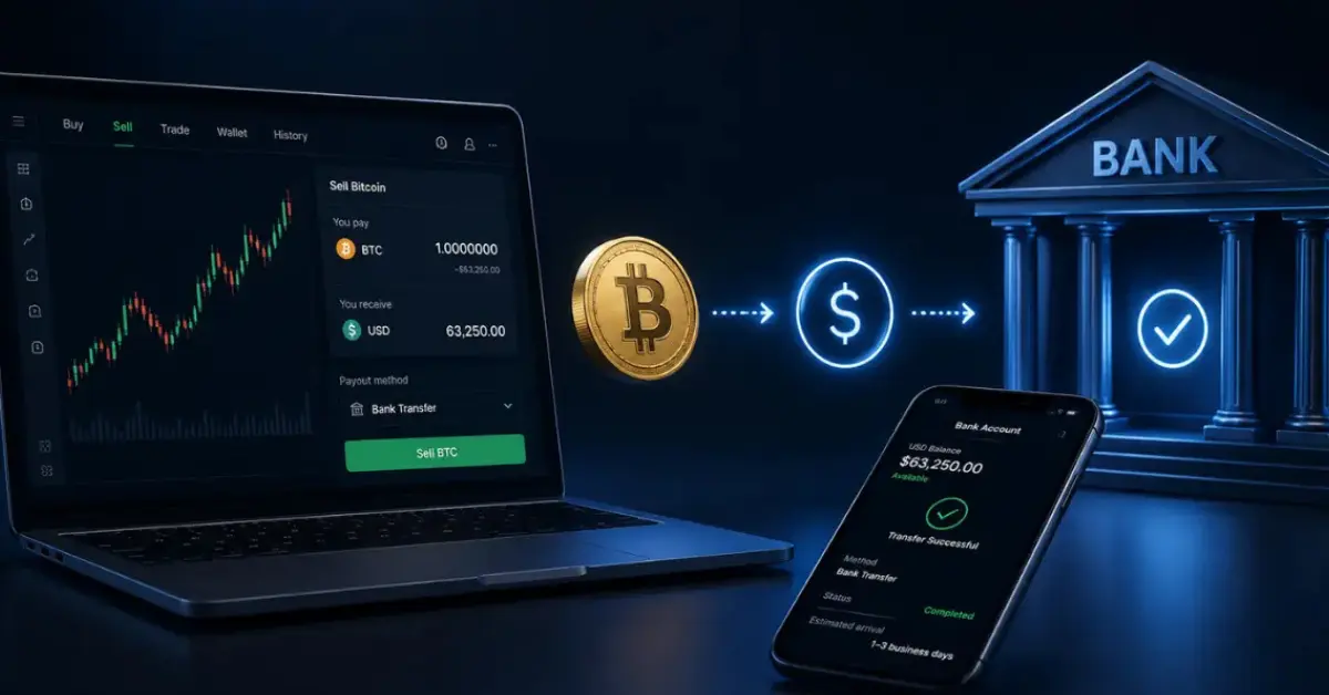 How to Cash Out Crypto to a Bank Account in 2026